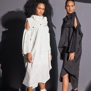 H4 elegant white dress , brand new.